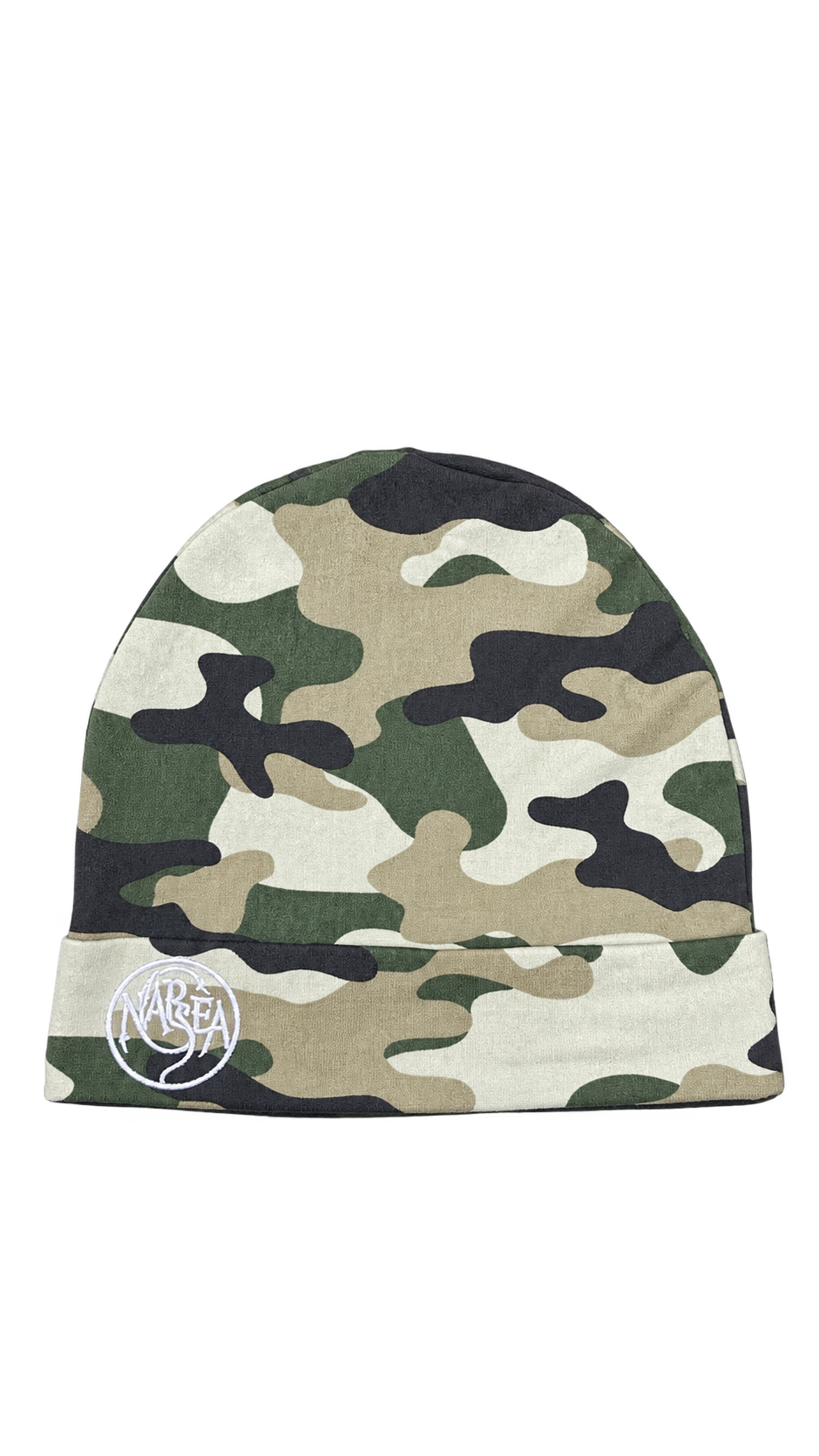 NARSEA SKULL CAP-CAMO GREEN EDITION.